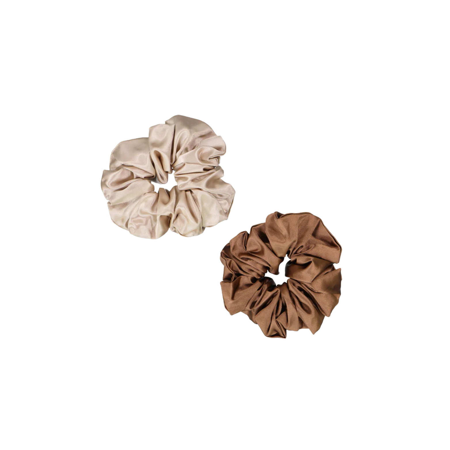 Satin Scrunchies 2-Pack